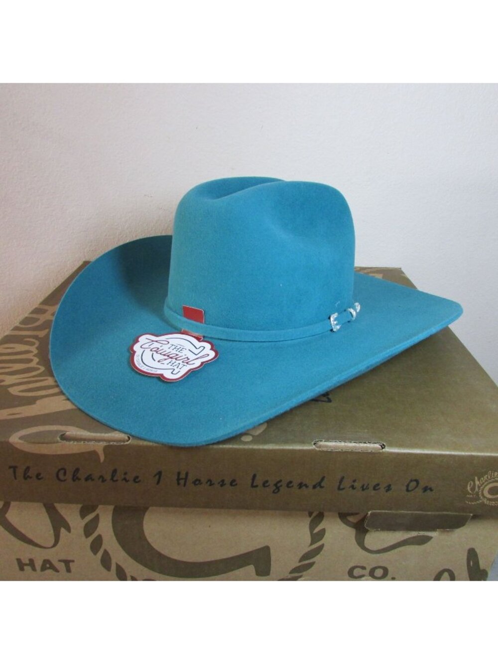 Charlie 1 Horse Women's The Cowgirl Hat Turquoise CWCWHT-7242TQM0
